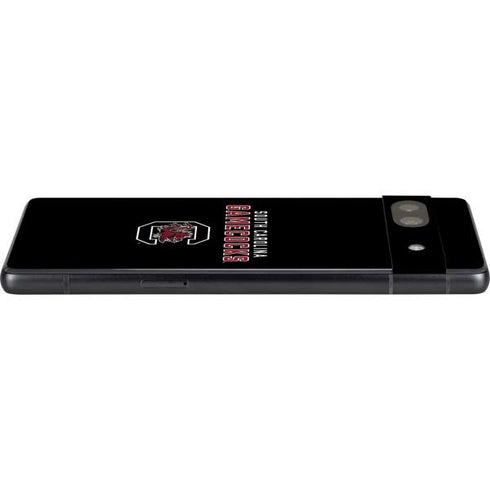 University of South Carolina Gamecocks Black Google Pixel 7a Skin